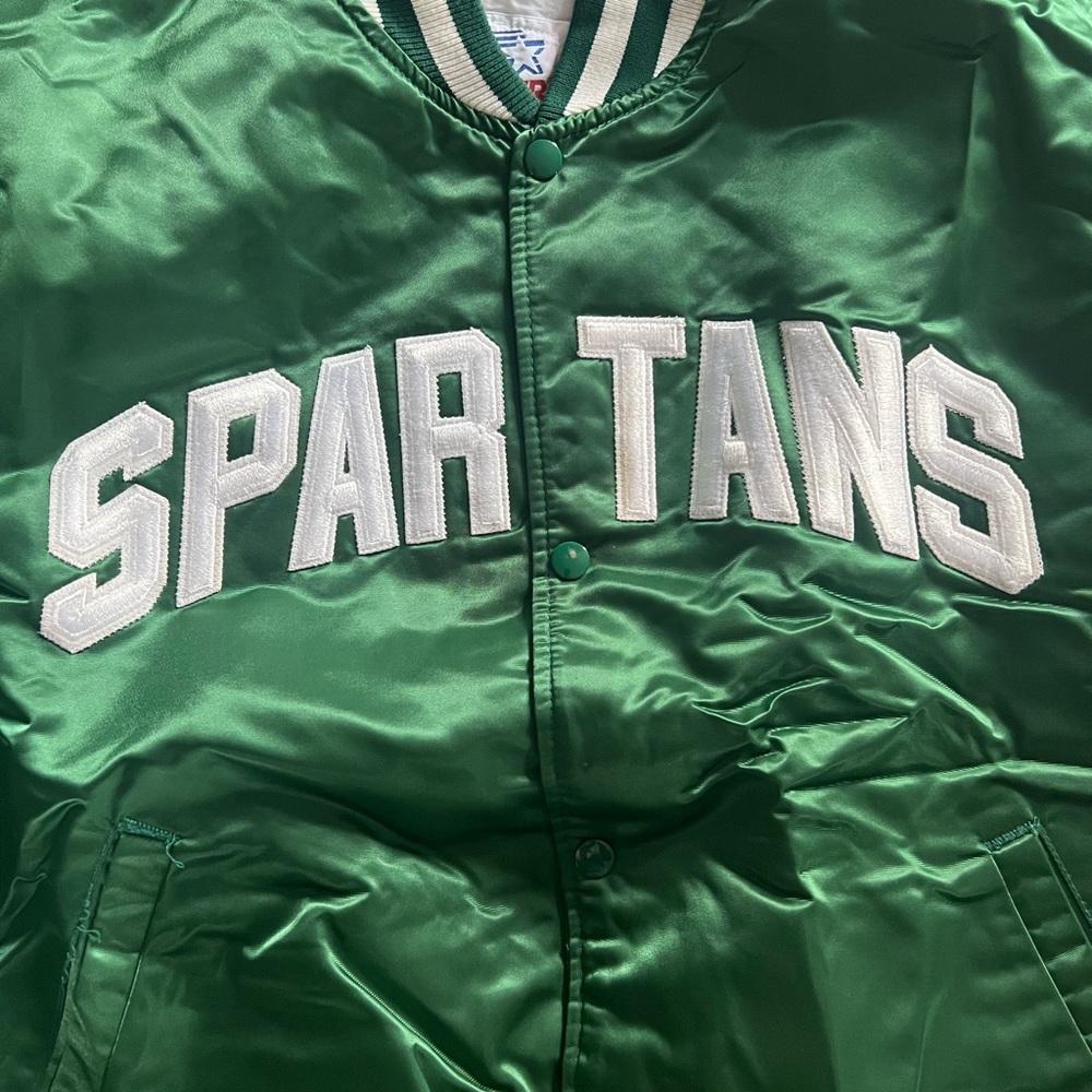 Michigan State starter jacket vintage